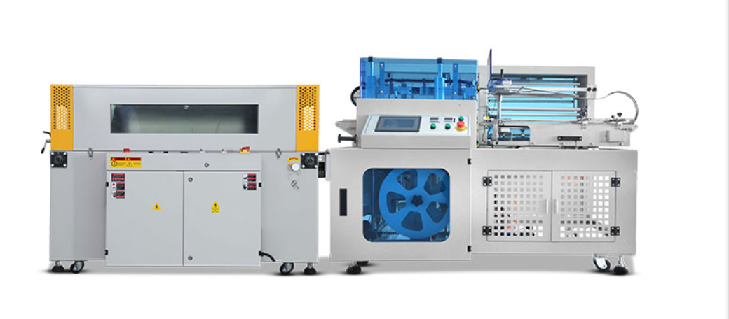 化妝品盒封口收縮包裝機(jī)VFL-5545DH+VFS-5030LW