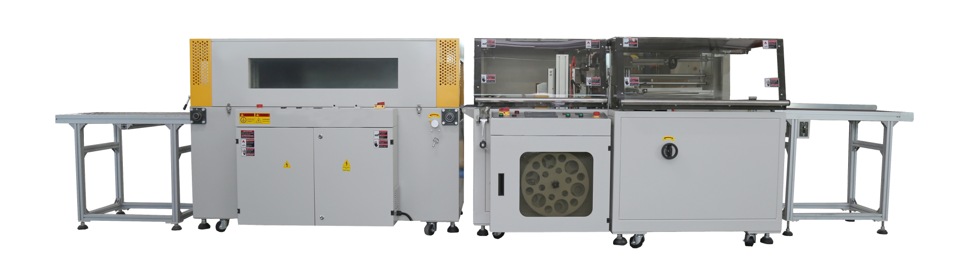 全自動高速邊封收縮包裝機(jī)VFL-5545H+VFS-5030LW